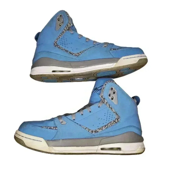 Jordan SC-2011 Vintage Flight Baby Blue White Collectible Sneakers Men's 9.5 - Picture 11 of 16